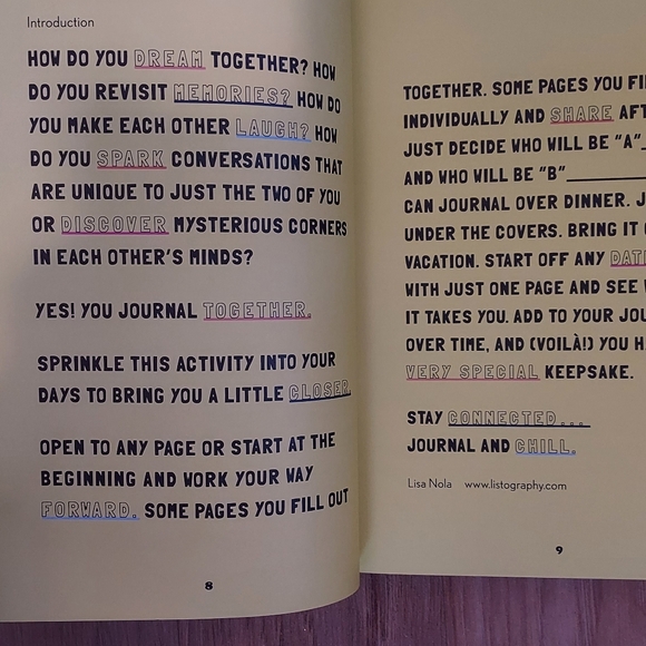 Date Night In A Journal for Couples Spark Conversation And Connection Book Gift - Picture 9 of 10